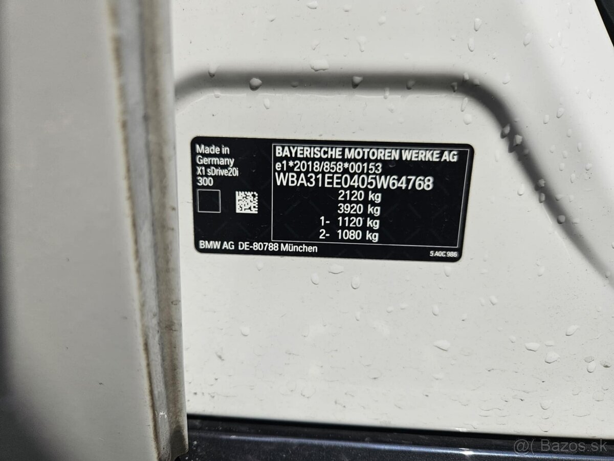 Predám BMW X1 SUV/Combi 115kw Automat - 6