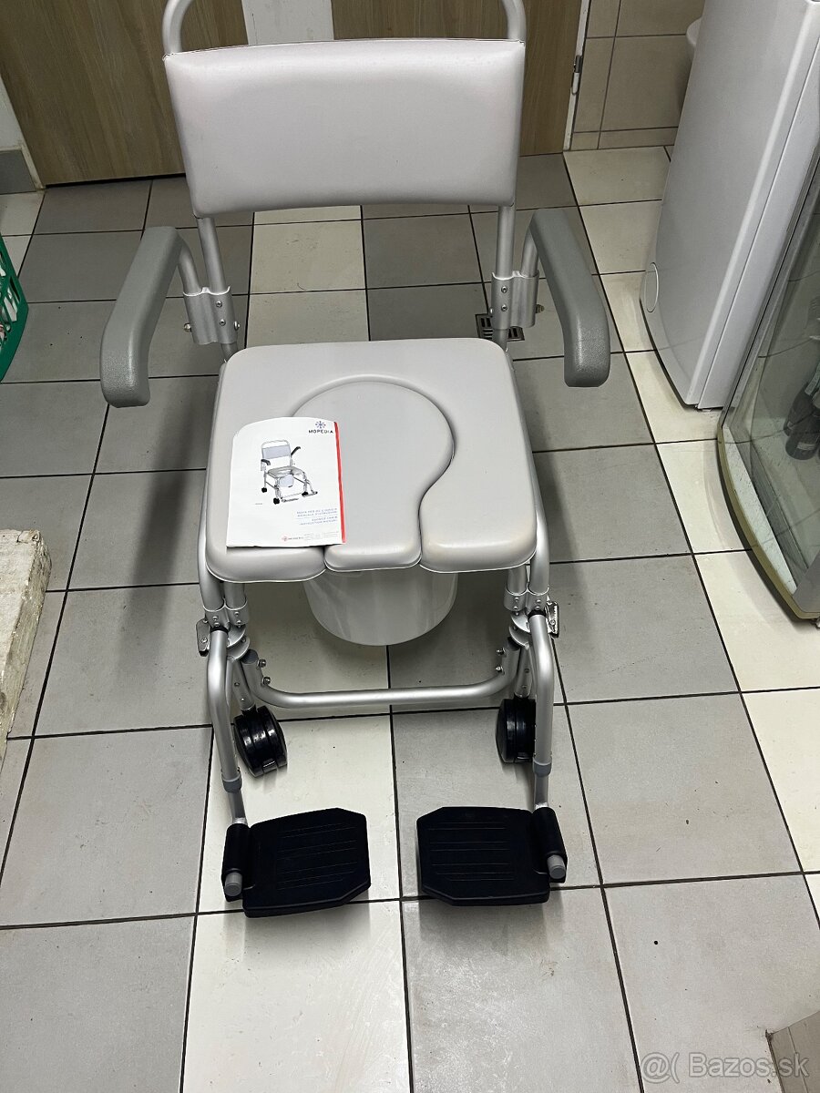 Toletno -sprchovací vozik - 6