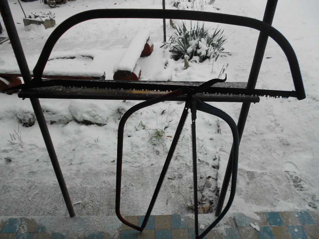 Predám dekoračné predmety,rámové píly - 6