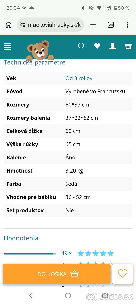 Detský kočík pre babiku - 6