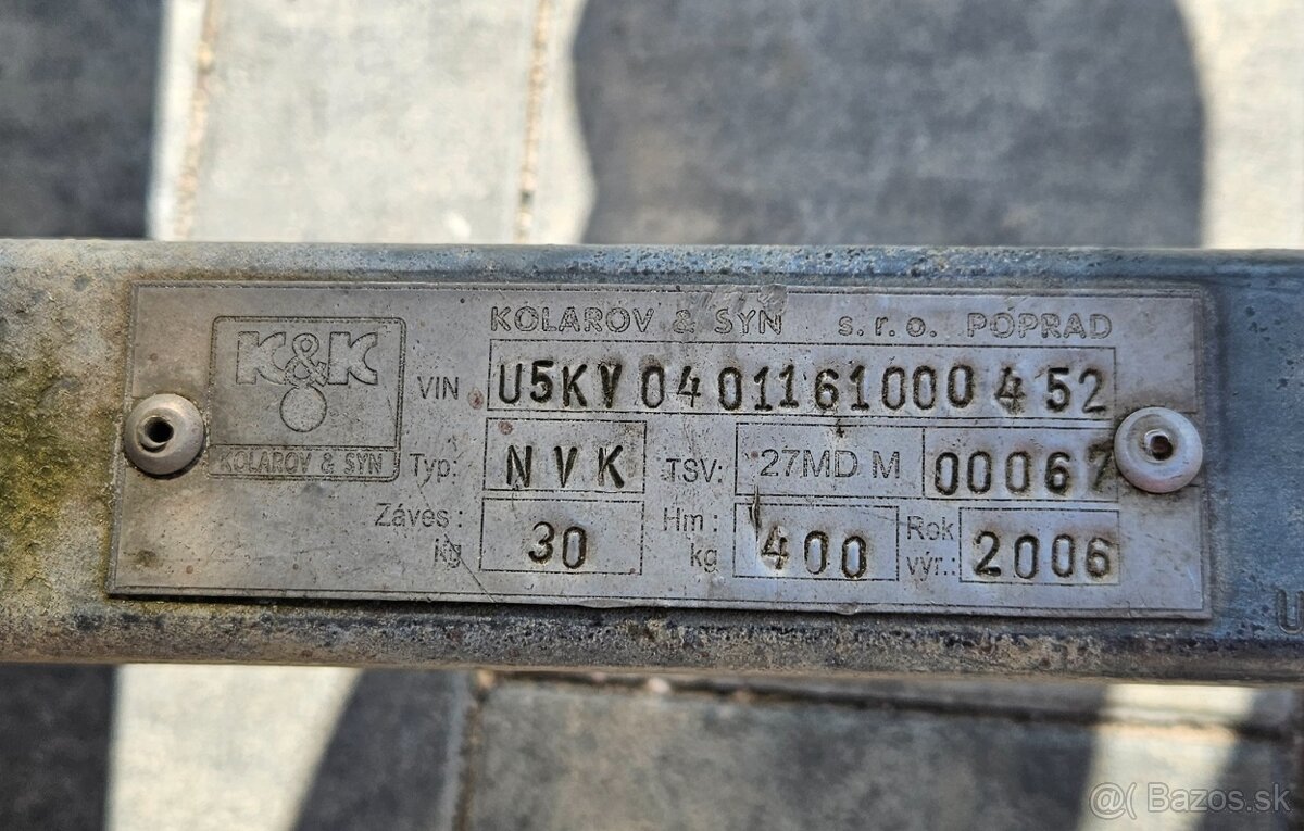 Predám privesny vozik - 6