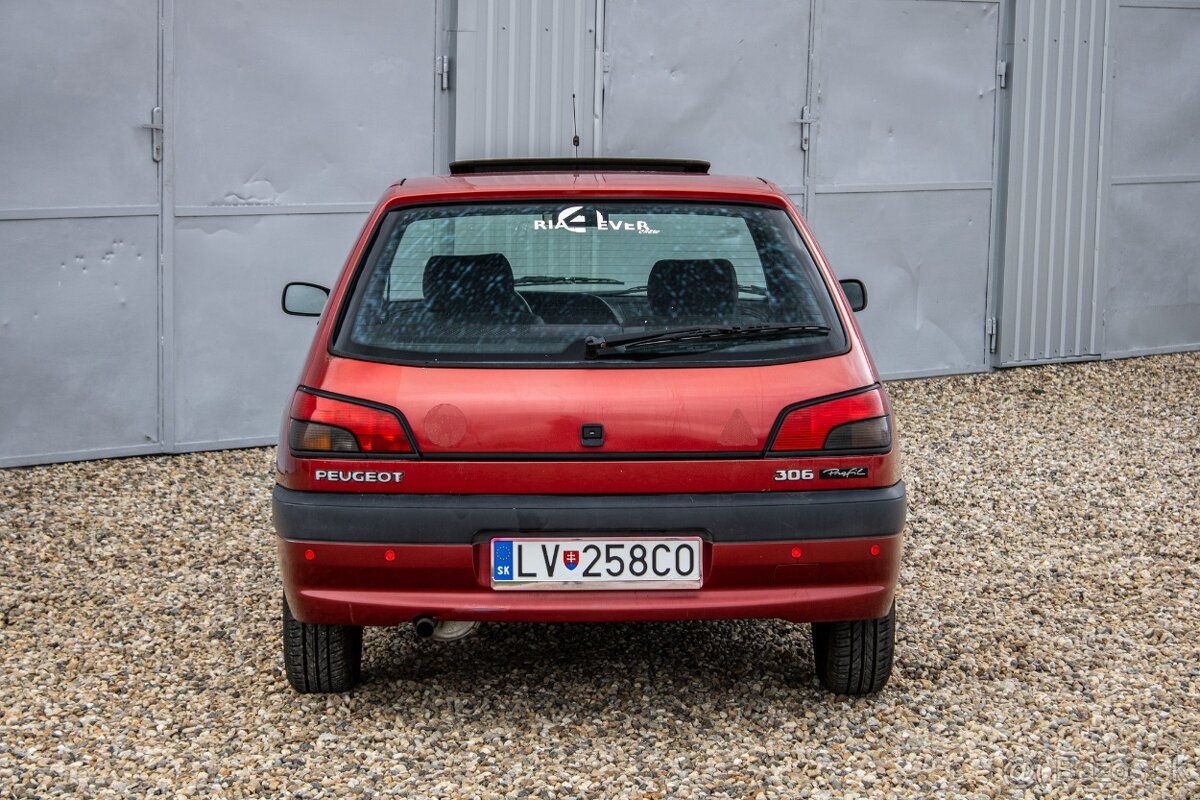 Peugeot 306 1.4 XN, 55kW, M5 - PO VEĽKOM SERVISE - 6