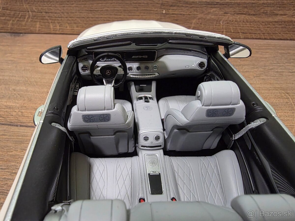 Mercedes Benz S-Klasse S63 AMG cabrio GT Spirit Model 1:18 - 6