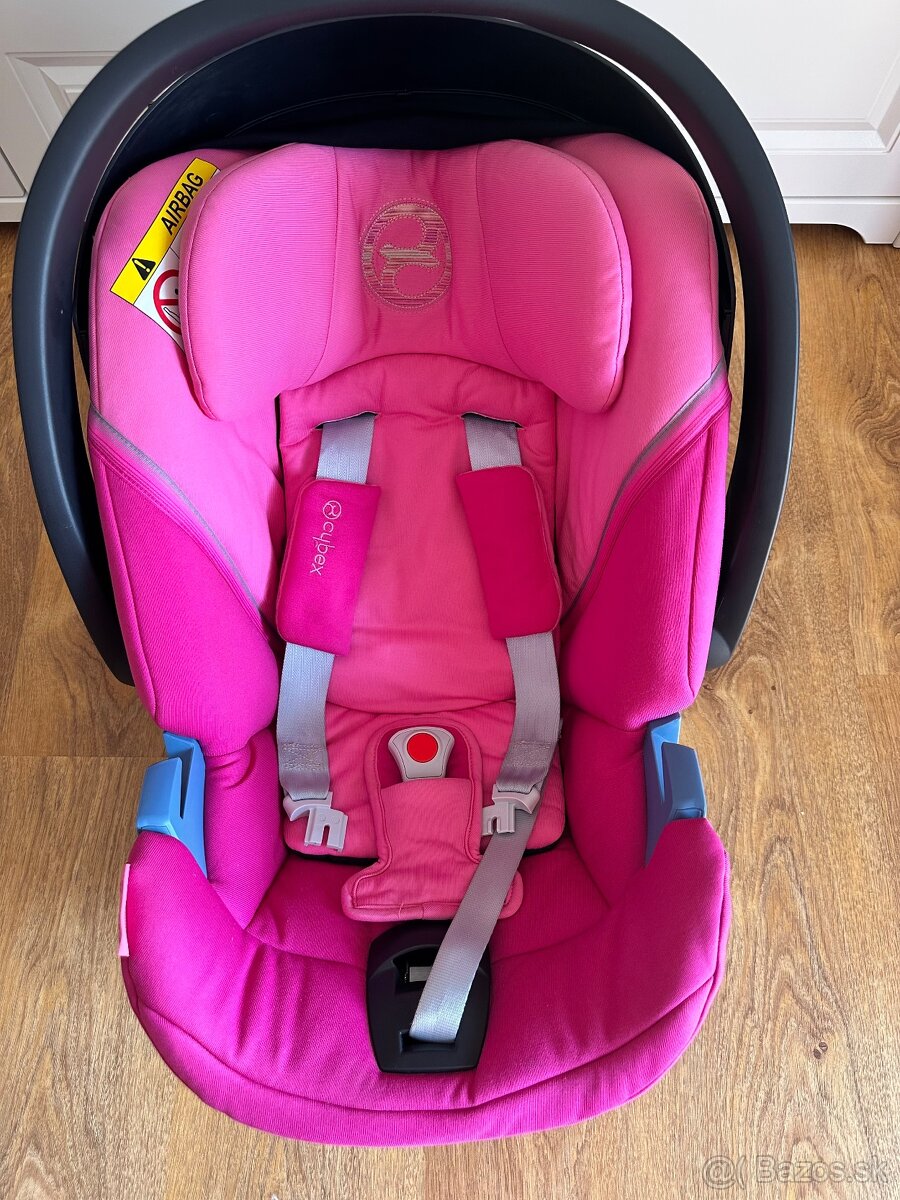 Autosedačka Cybex Aton 5 Magnolia Pink /od narodenia - 13 kg - 6