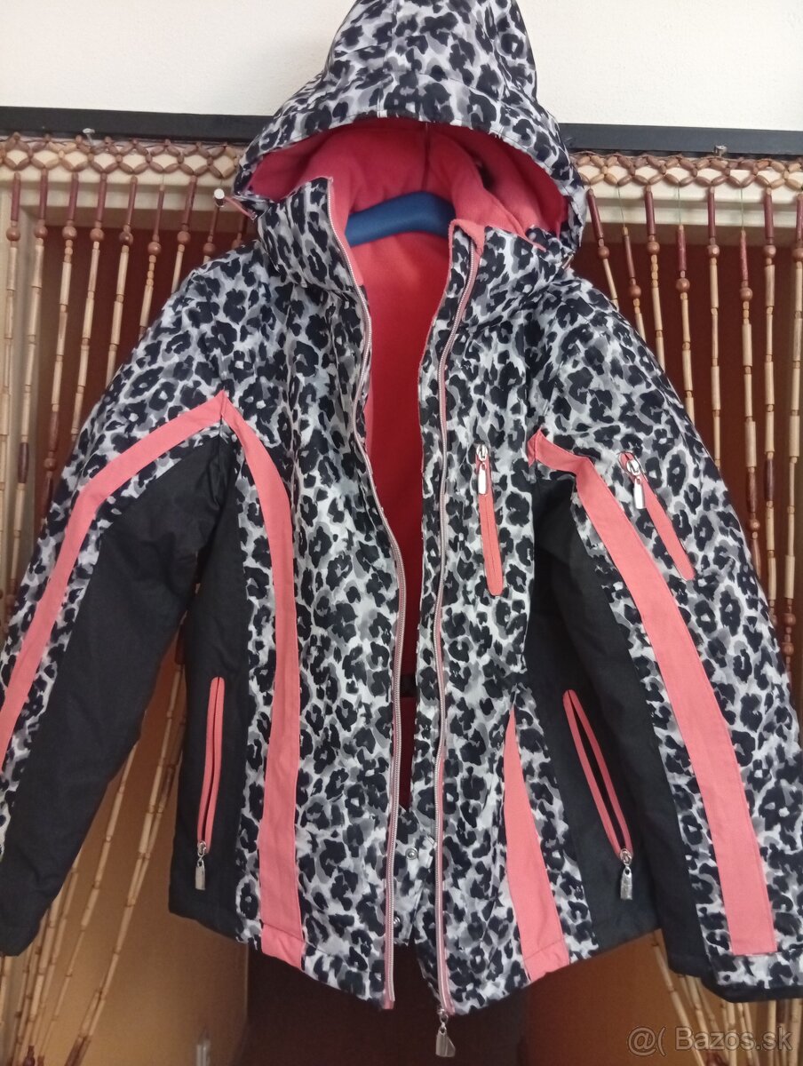 Krasna dámska zimná teplá Bunda - 6