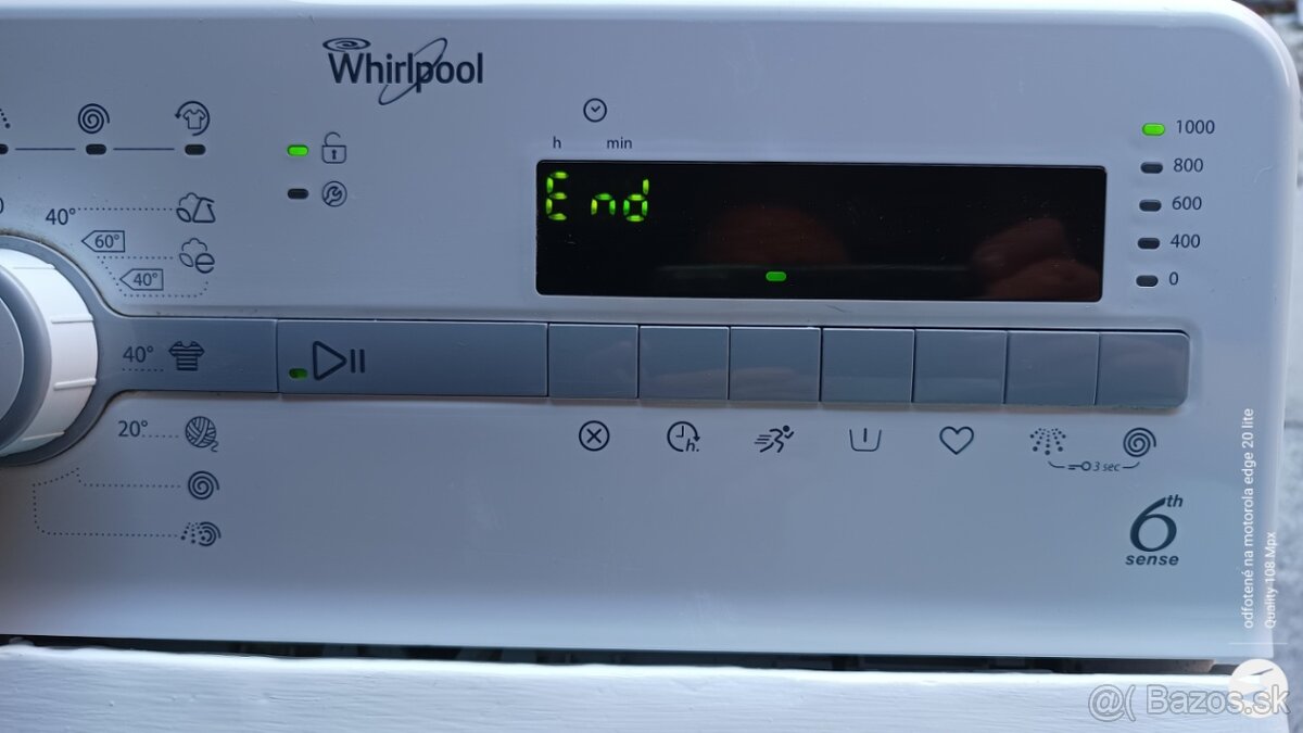 Predám práčku Whirlpool - 6