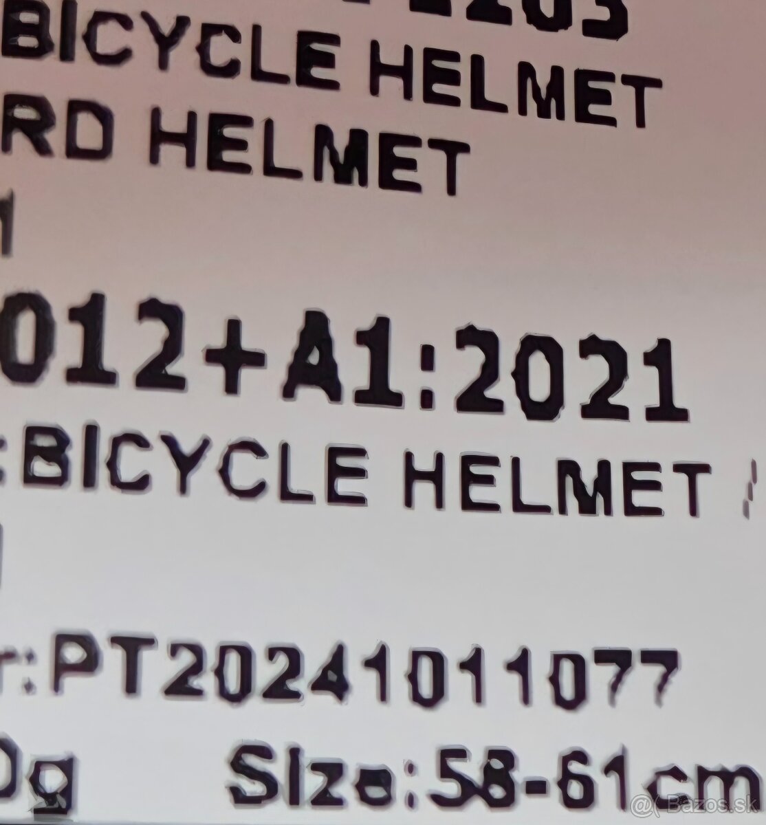 Cyklistická helma s priezorom - 6