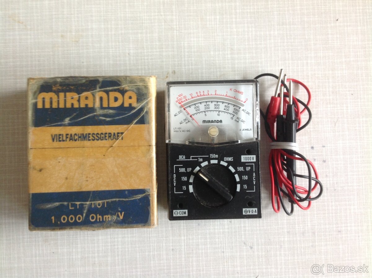 ANALOGOVE MERACIE PRISTROJE - 6