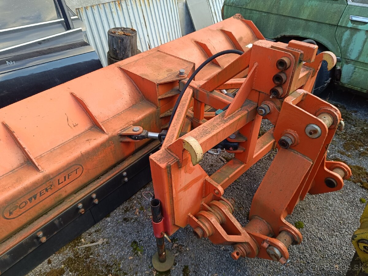 Snehová radlica 260 cm široká - 6