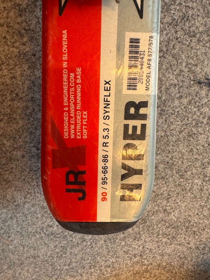 Lyže ELAN HYPER 90 cm + lyžáky NORDICA GT 235 cm - 6