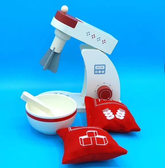 Drevená hračka Mixér, nová, nerozbalená - 6