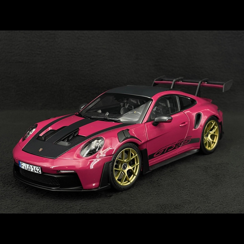 Porsche 911 GT3 RS Weissach package Norev 1:18 Ruby Star Neo - 6