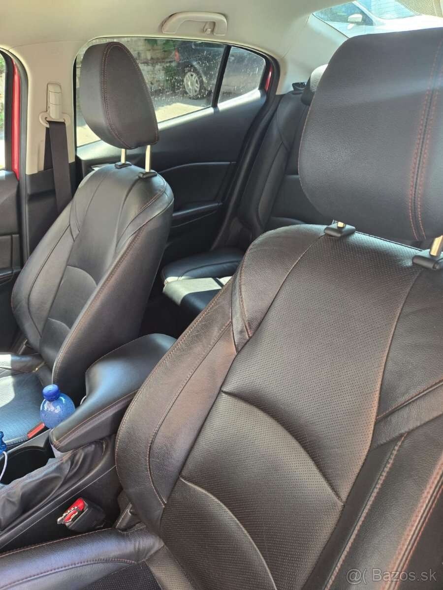 Mazda3 typ BM rok 2015 2.2 diesel sedan bordová - 6