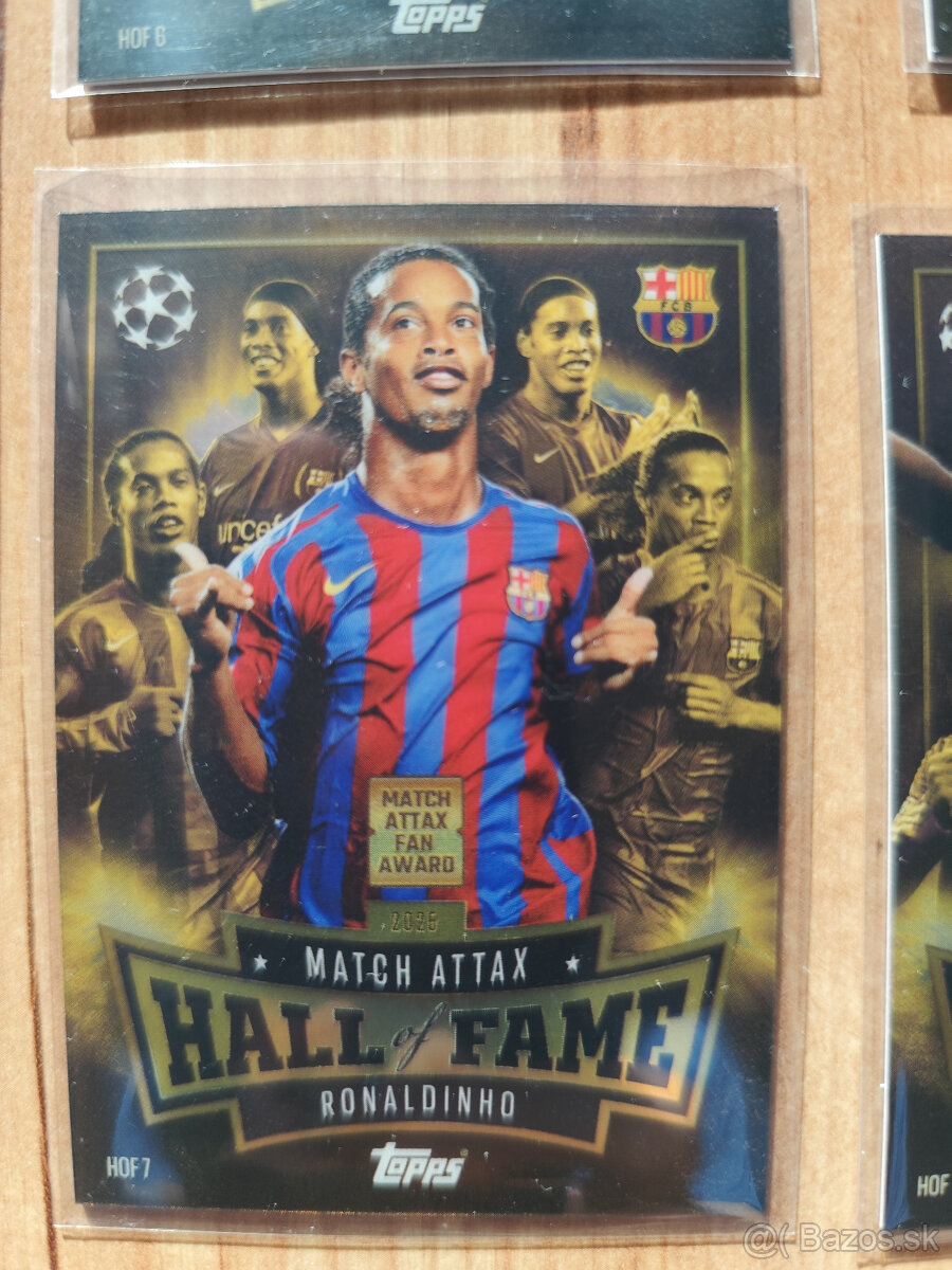 Futbalové kartičky Match Attax 2025/26 Hall of Fame , Lethal - 6