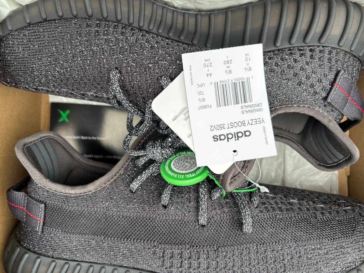 Adidas Yeezy Boost V2 Static Black Reflective - 6