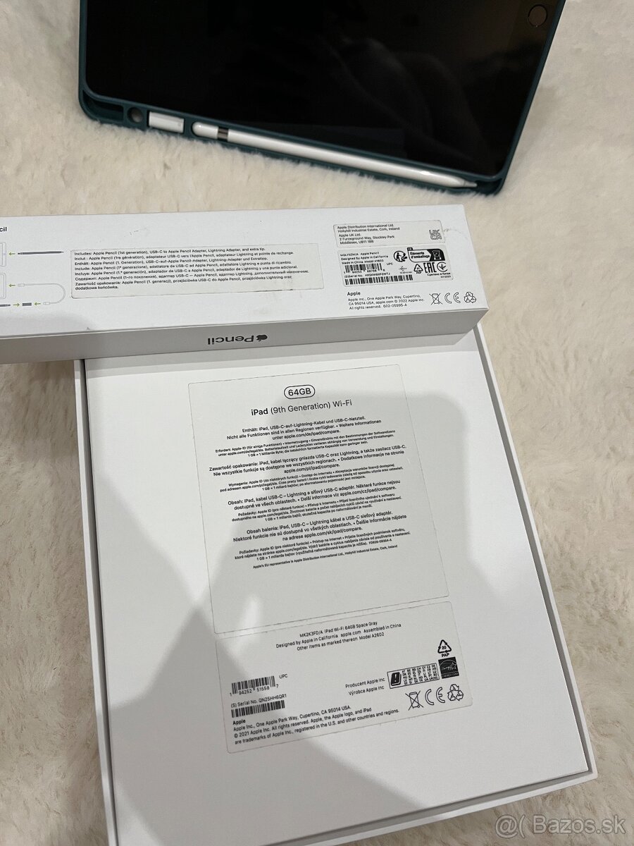 Apple iPad 9. generácia + Apple Pencil 1 - 6