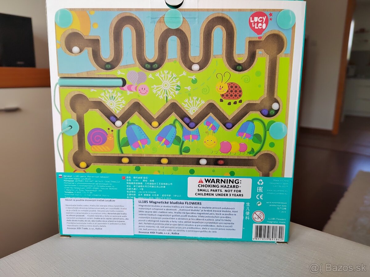 Magnetické bludisko Flowers - NOVÉ - 6