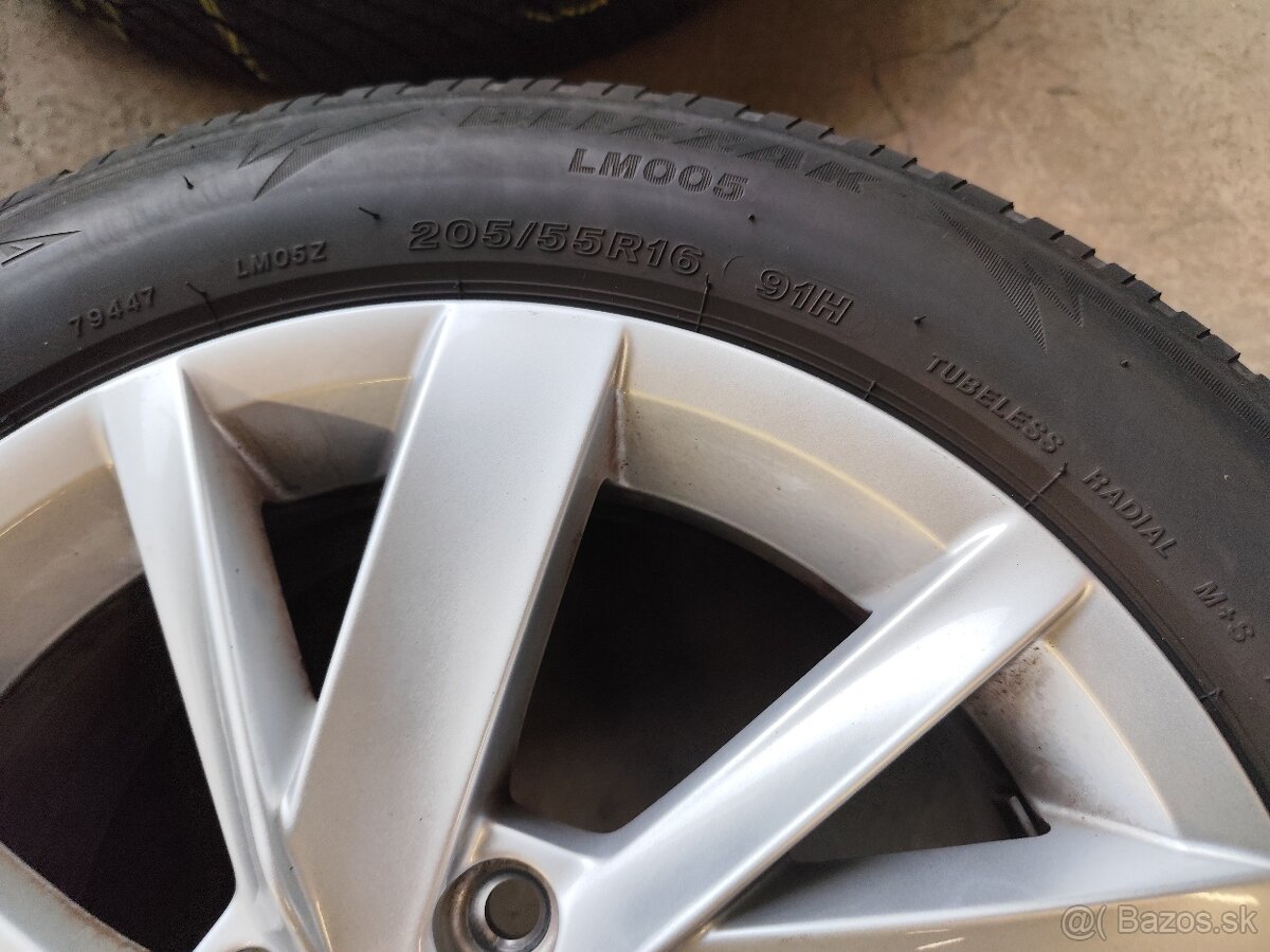 Vw sada disky+pneu - 6