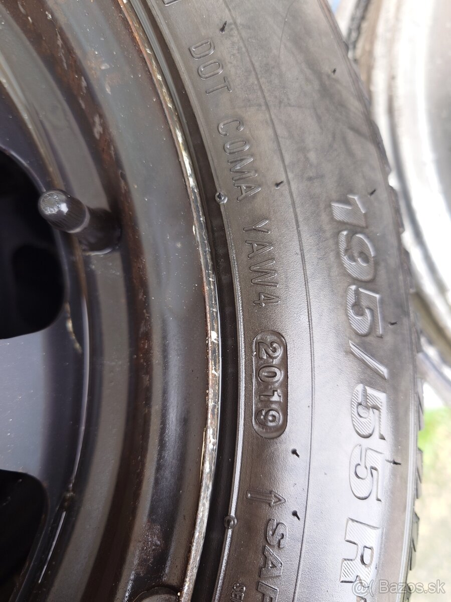 195/55r16 zimné gumy - 6