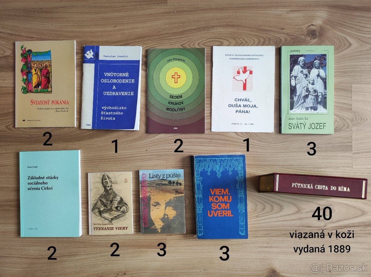 Náboženské knihy a skriptá - 6