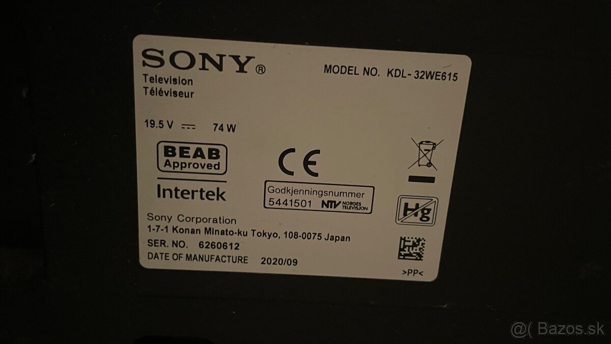Sony Bravia KDL-32WE615 - 6