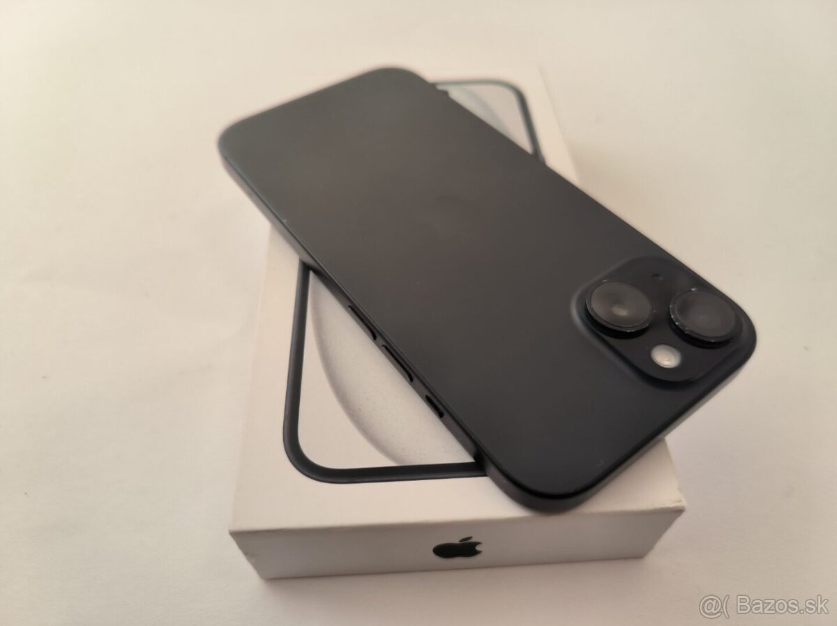 apple iphone 15 256gb Midnight / Batéria 85% - 6