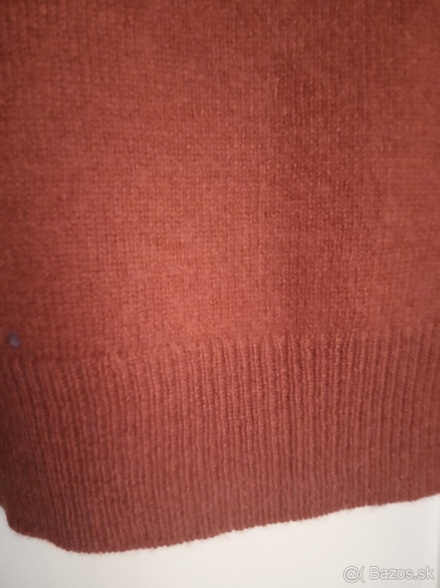Dámsky kašmírový pulóver, 100% cashmere, veľ. L - 6