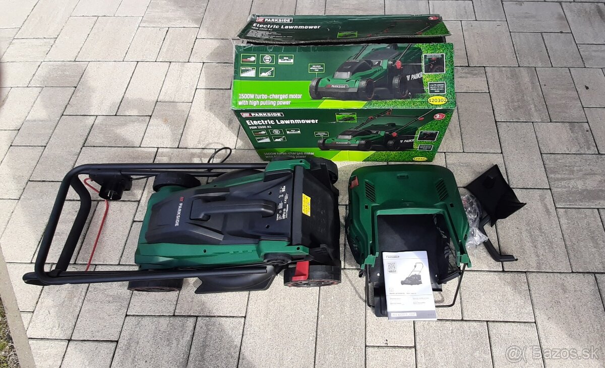 Parkside elektrická kosačka 220V - 6