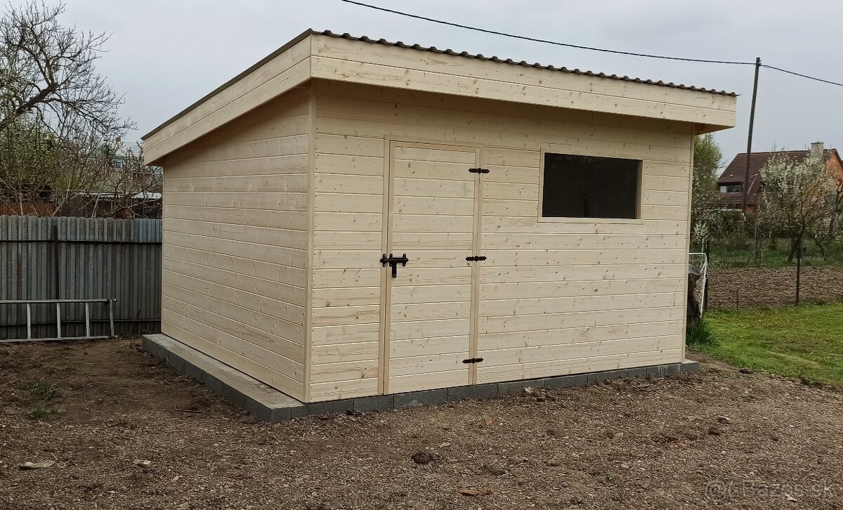 Záhradný domček, sauna, prístrešok, chatka - 6