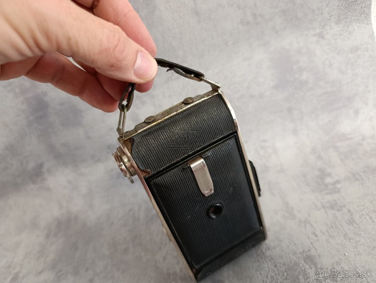 Historický měchový fotoaparát Agfa Billy Record - 6