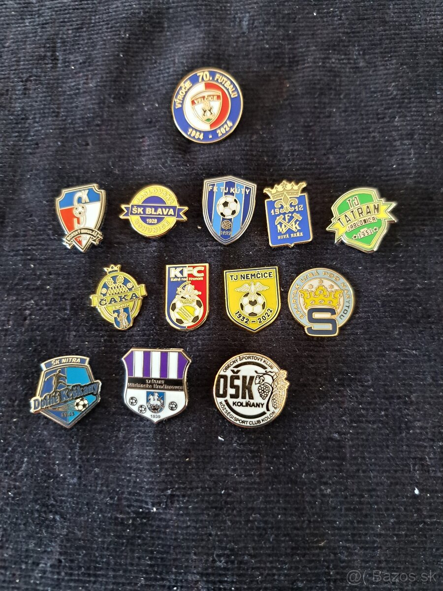 Predám odznaky 3 - 6