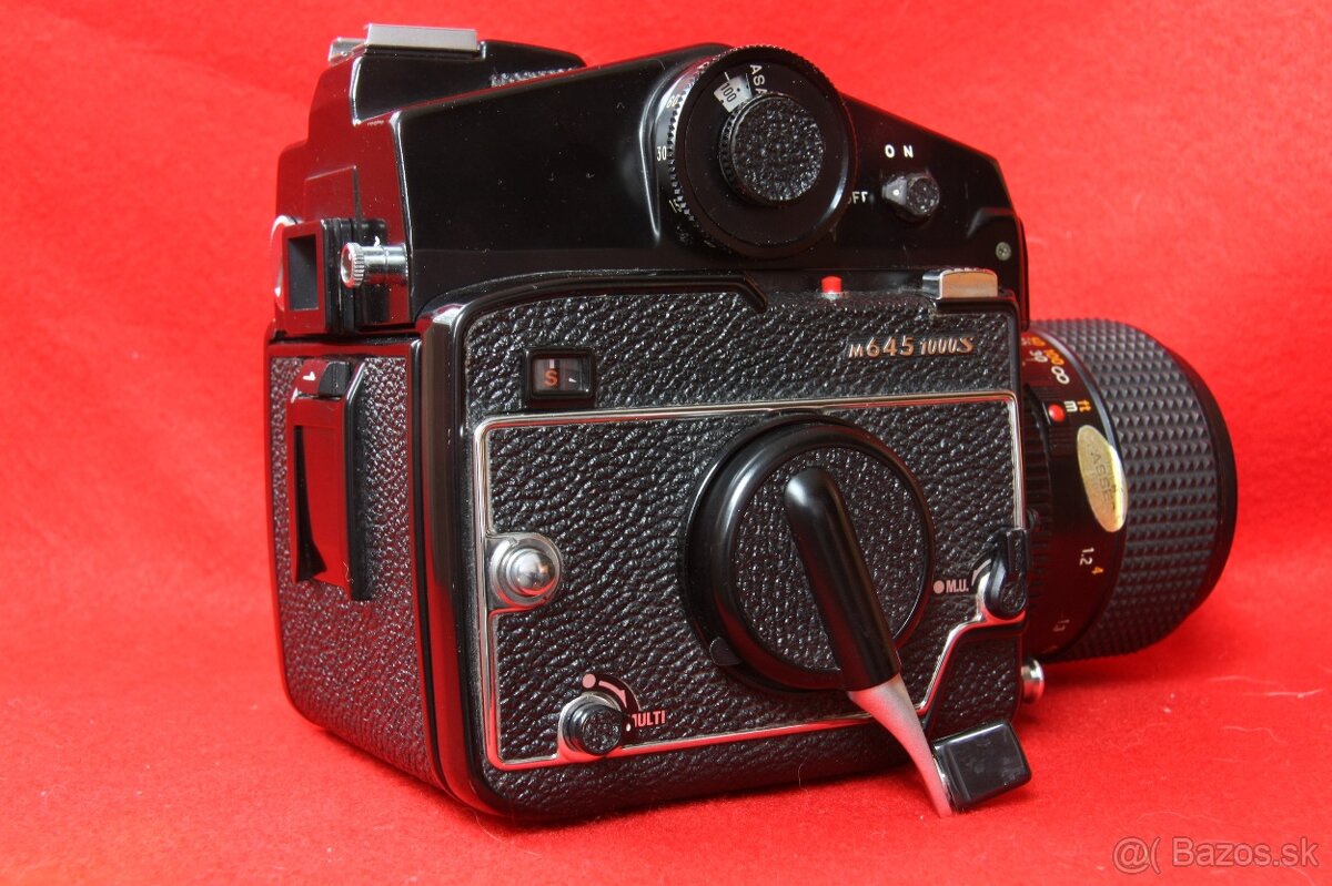 Mamiya M 645 1000s + Mamiya sekor-C 1:2.8/110 mm - 6