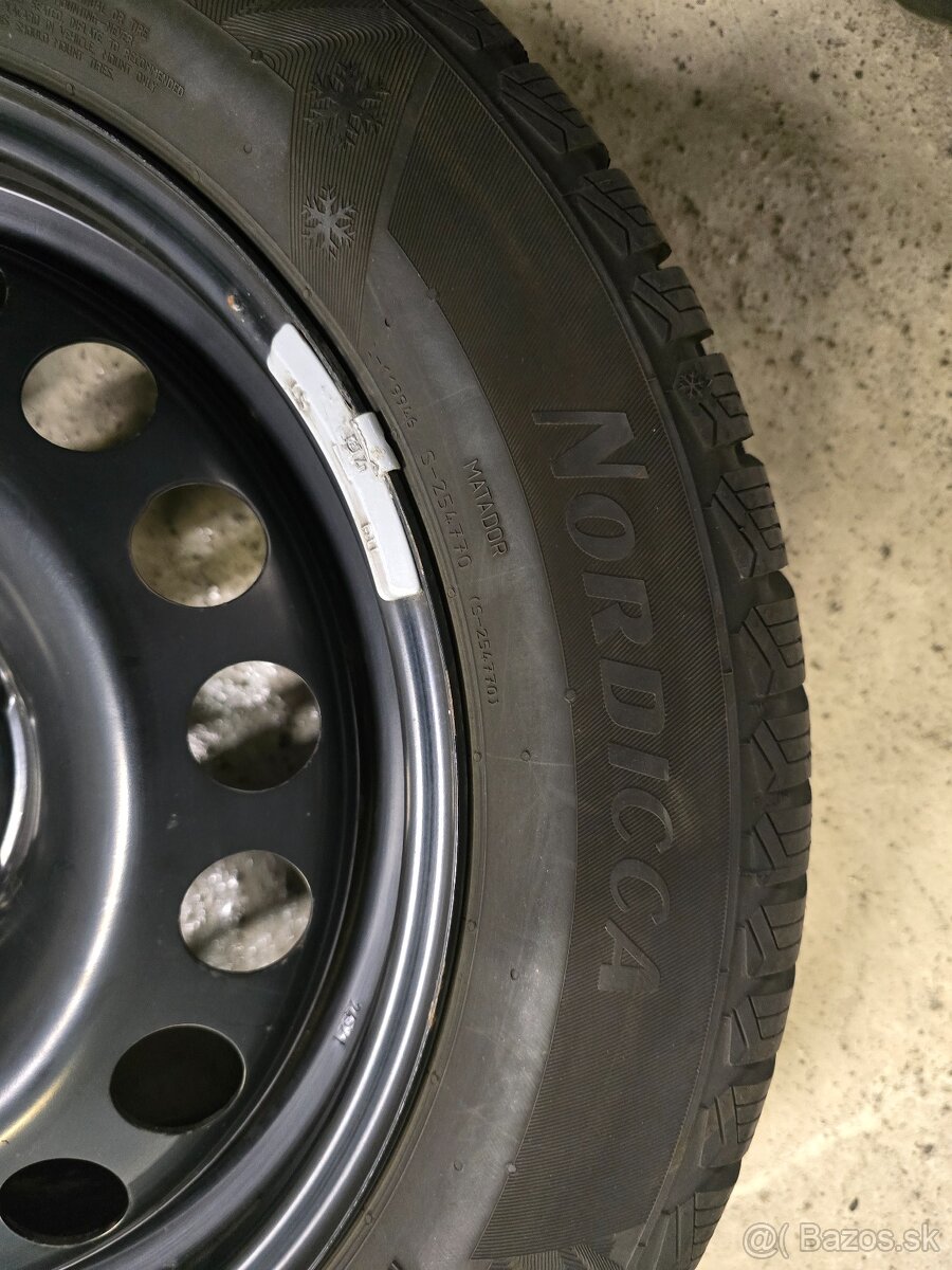 Zimné pneumatiky na oceľových diskoch Opel Astra K - 6