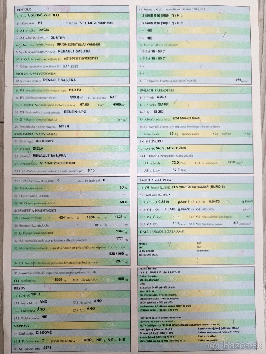 Dacia duster 2021 (Rezervované) - 6