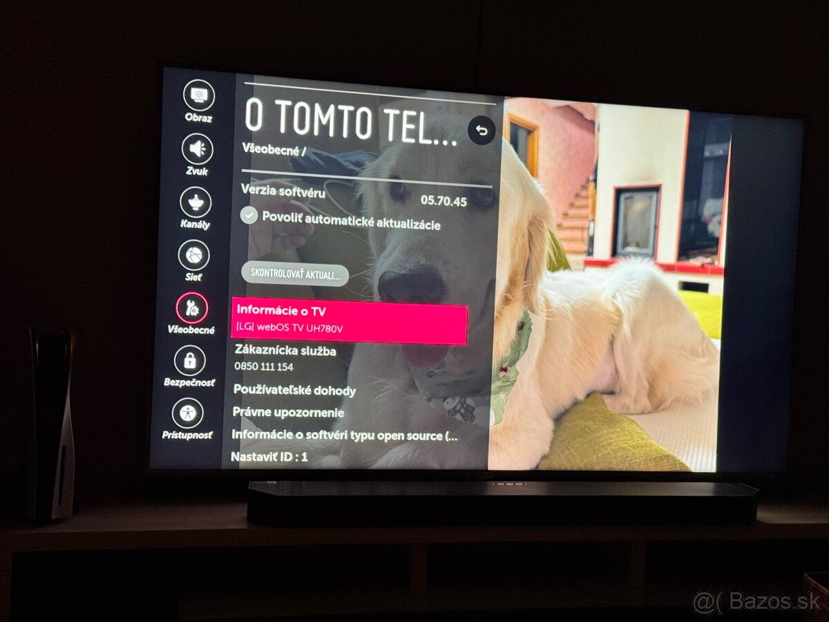 LG smart TV 4K UH780V (190cm) - 6