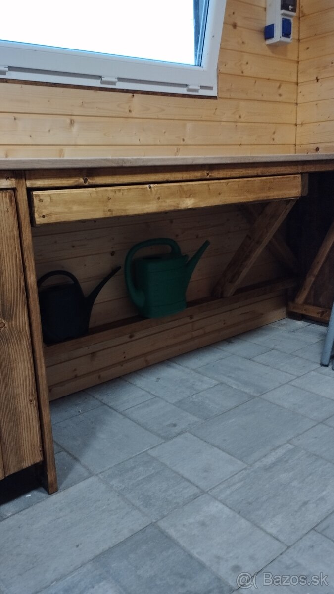 Pracovný stôl 260x60 cm - 6