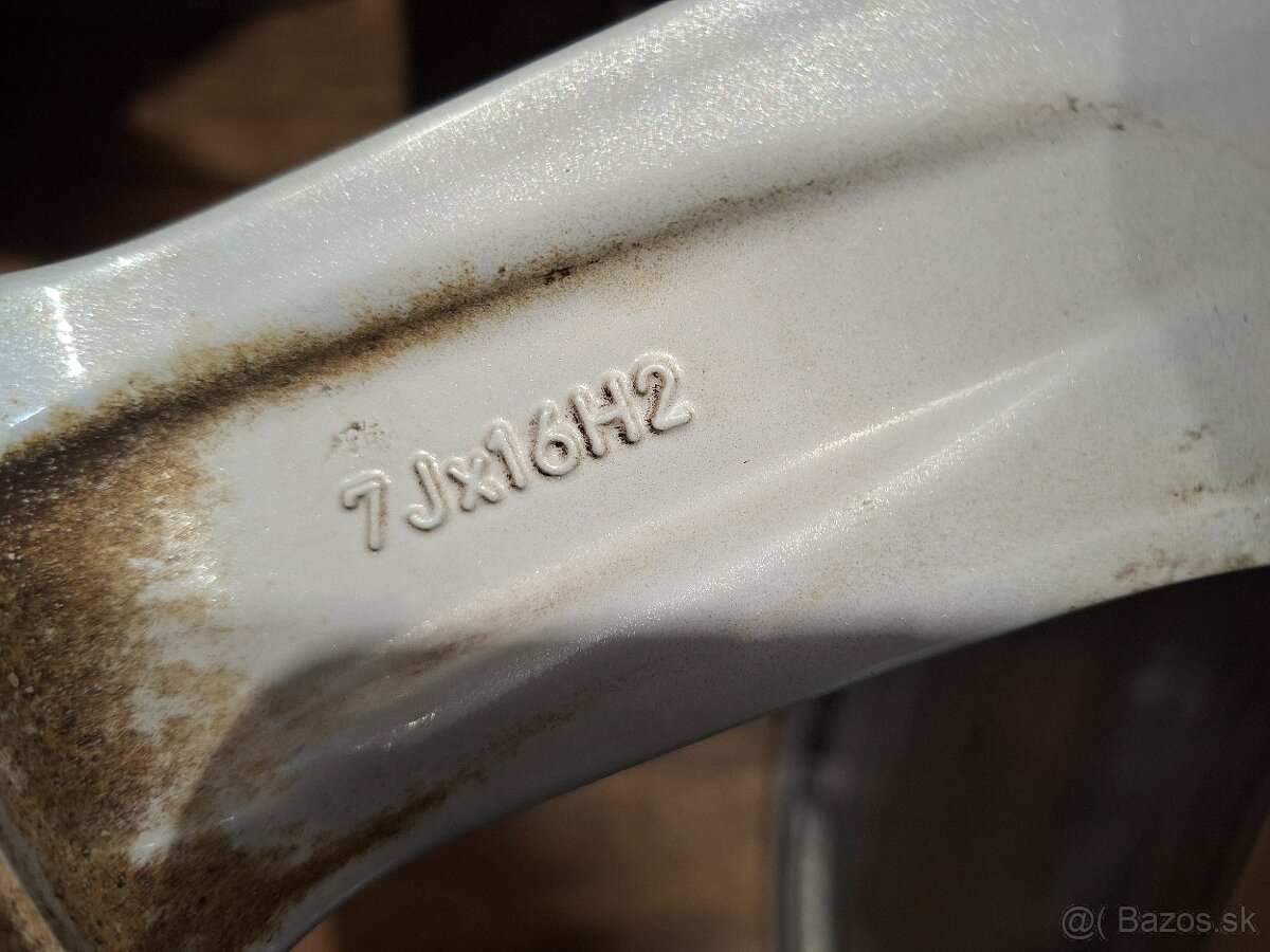 Predám hlinikové disky Peugeot/Citroen-R16 - 6