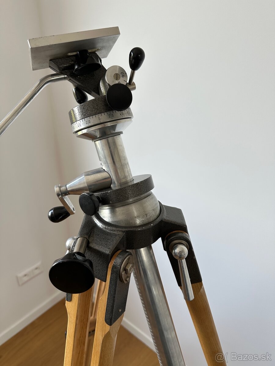 Drevený statív (Meopta/Pentacon) - robustný a stabilný - 6