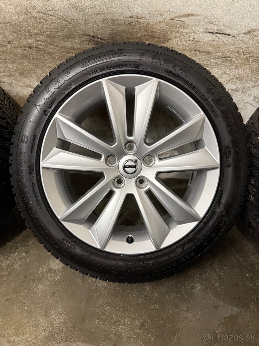 Zimná sada 5x108 R17 , 225/50/17 - Volvo S60 V60 - 6