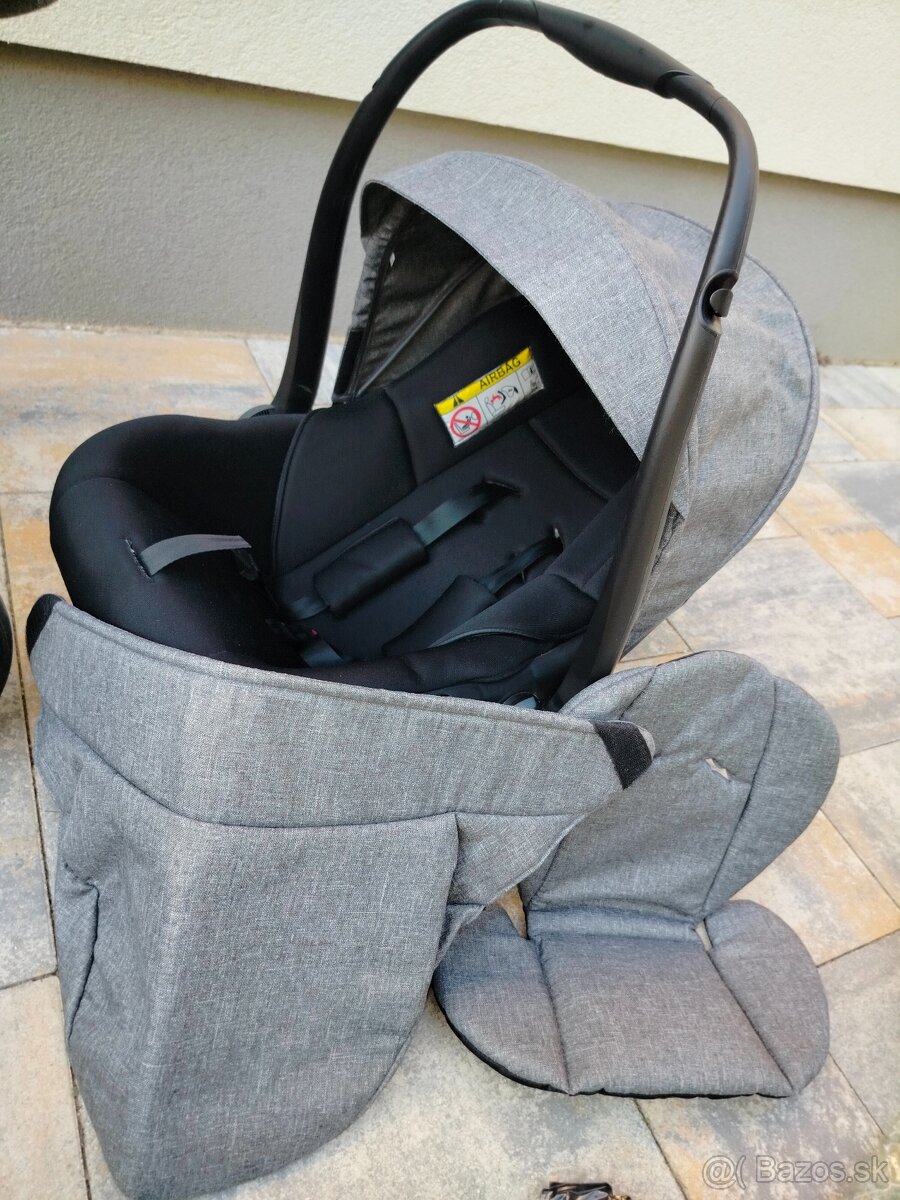 3-kombinácia kočík Bebetto Nico 2019 vrátane doplnkov - 6