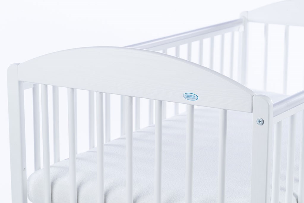 Luxusná biela postieľka (spúšťací bok) viac kusov / typov - 6