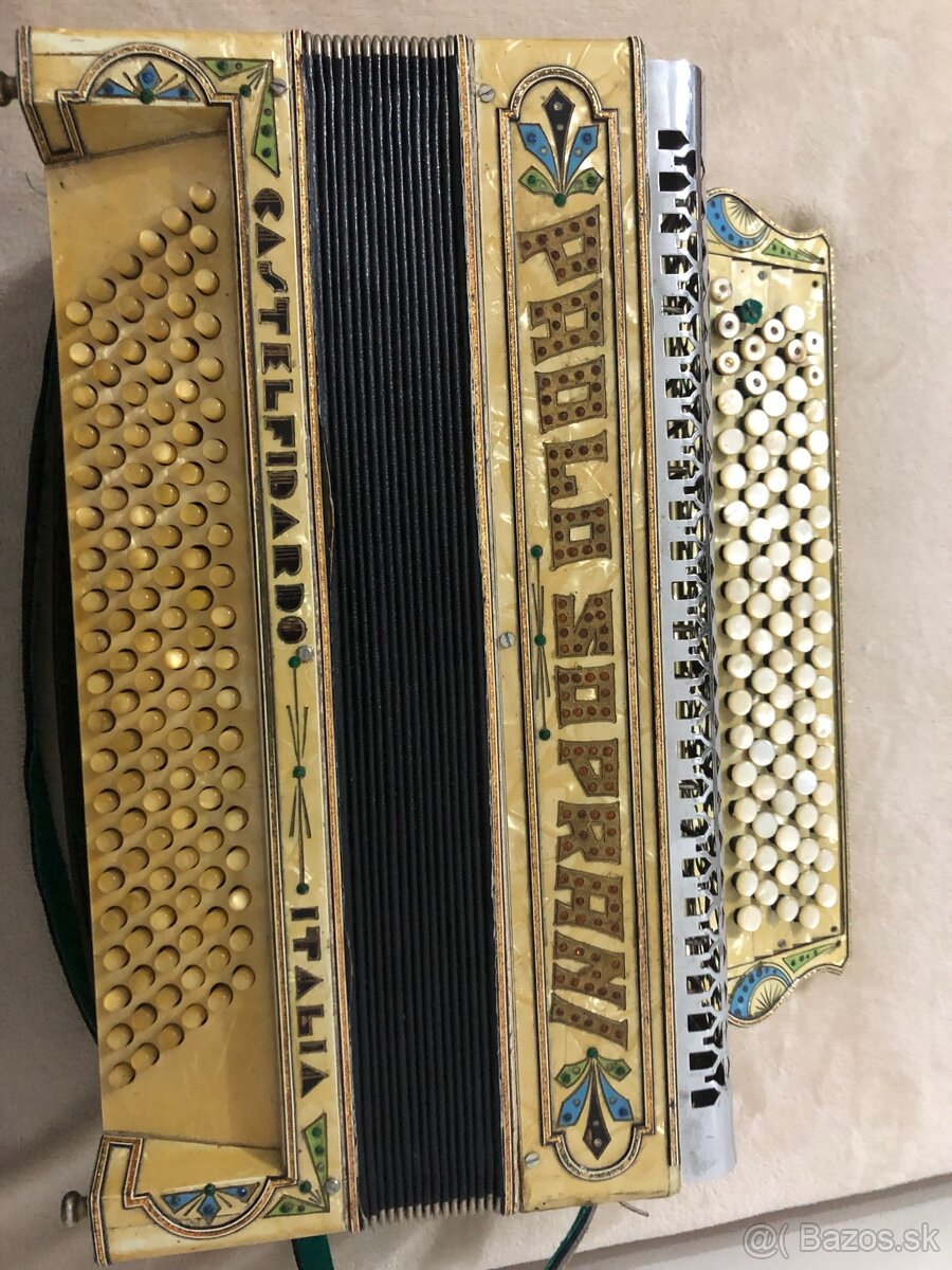 Akordeón chromatický Paolo Soprani 120 bas - 6