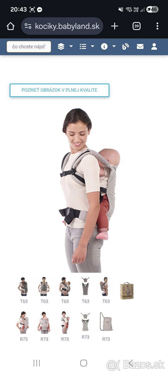 Ergonomicky nosic znacky Jane - 6