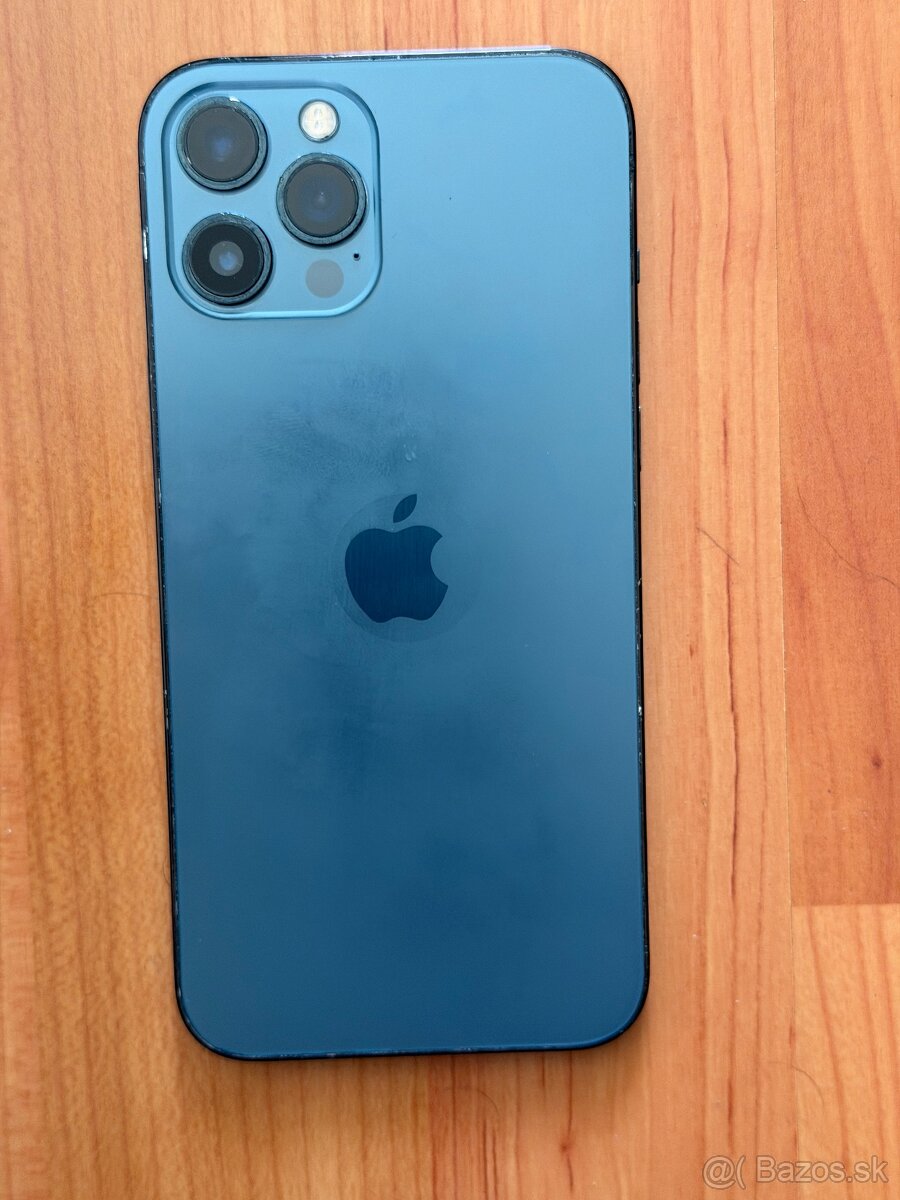 Predám Apple IPhone 12 PRO MAX 256GB Blue Základné Známky - 6