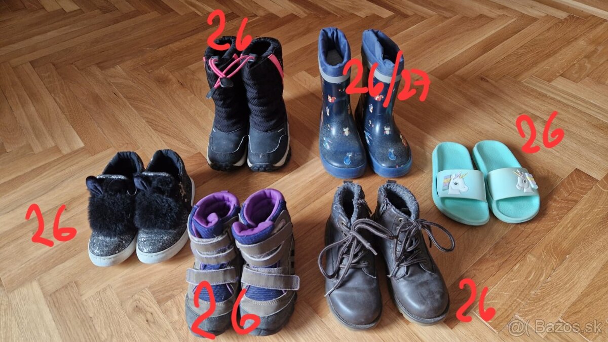 Detska obuv velkost 26 - 6