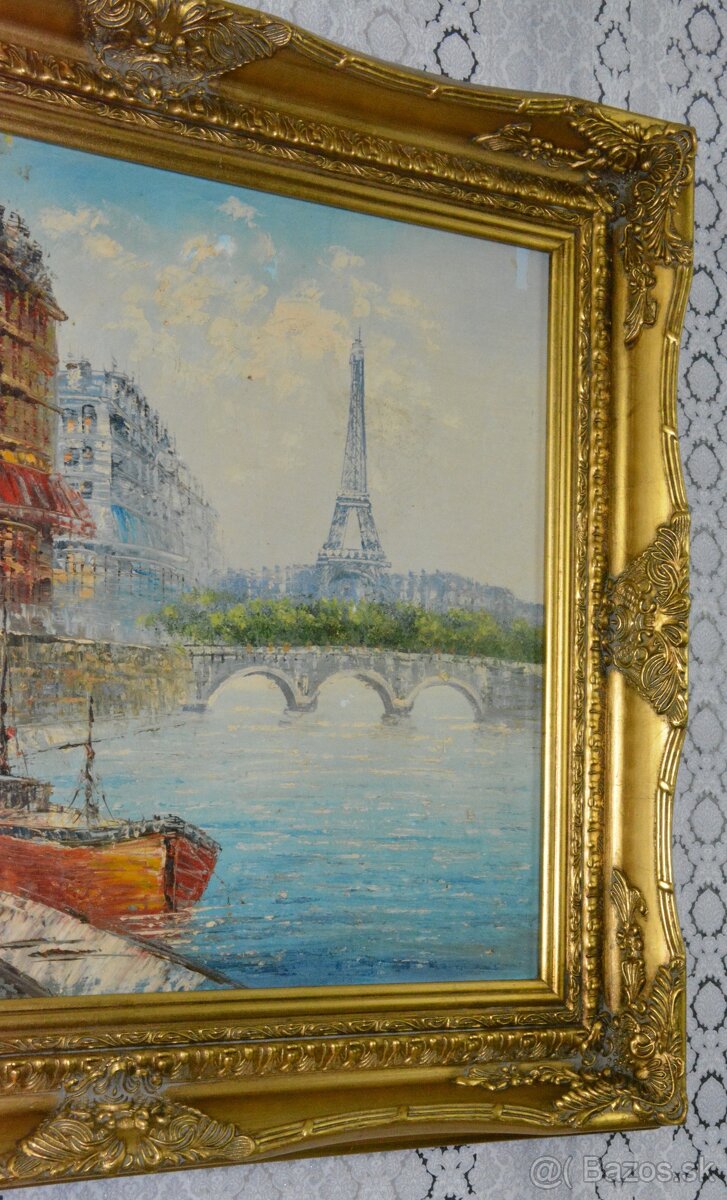 Obraz - Imprese - Paris - olej na plátně - 6