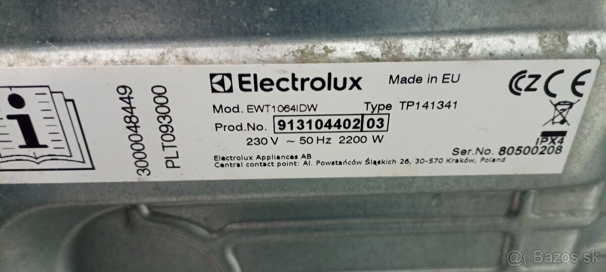 Pračka Elektrolux - 6