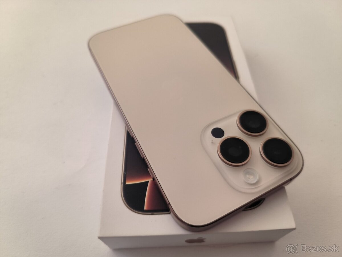 apple iphone 16 PRO 128gb Desert Titanium / Batéria 91% - 6