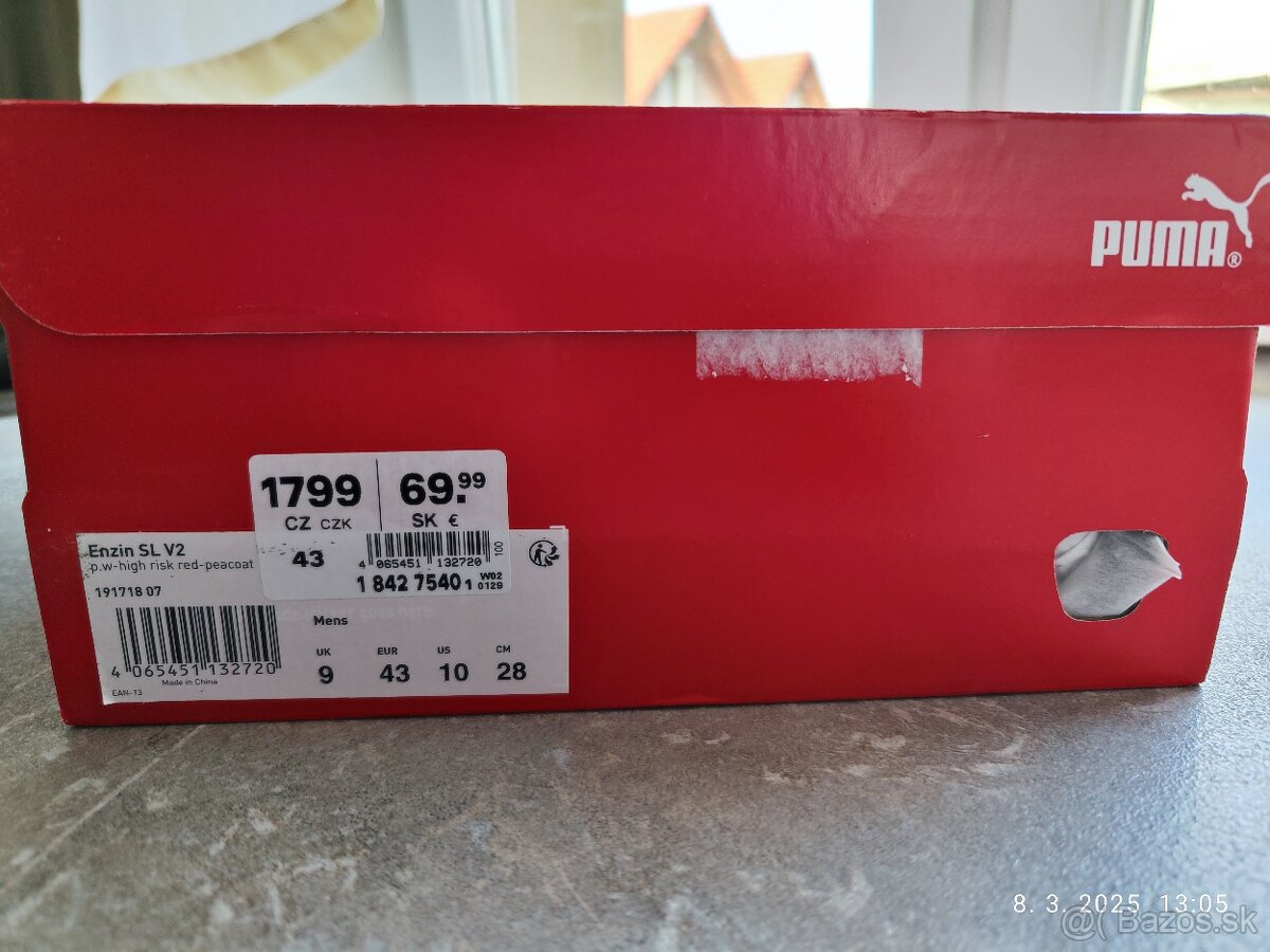 Predám nové pánske tenisky Puma, velkosť 43 - 6