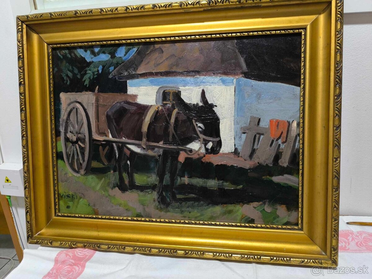 János Viski - olejomaľba - 6